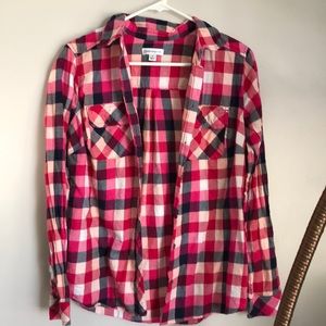 Croft + Barrow Pink Flannel